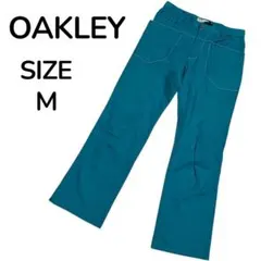 OAKLEY オークリー メンズ ゴルフ ロング パンツ ターコイズブルー M