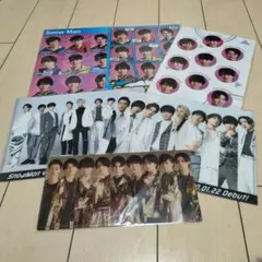 SnowMan ミニクリアファイル セット