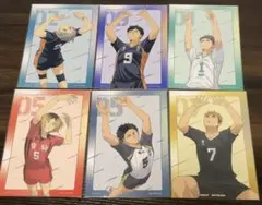ハイキュー アニメイト特典 ポストカード セッター コンプリート 全6種