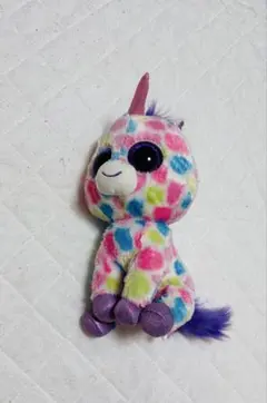 カラフルユニコーンぬいぐるみ