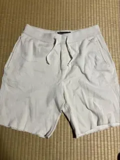 アバクロハーフパンツ XS （日本サイズS位）アイボリーホワイト、クリーム系美品