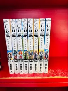 CB感。REBORN　全8巻セット　全巻初版　キリン作者　東本昌平 全巻セット