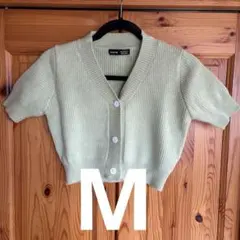 SHEIN 半袖ショートカーディガン M