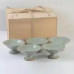辻輝子作 お皿 器 小皿 スクエア 貫入 6枚 | Mercari
