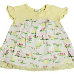 KP Knit Planner ニットプランナー 半袖Tシャツ 90 イェロー