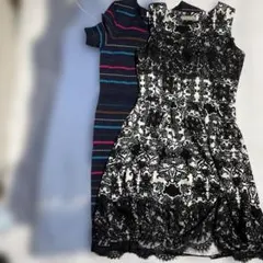 【デパート購入品②】ノースリーブワンピースまとめ売り4枚のサムネイル