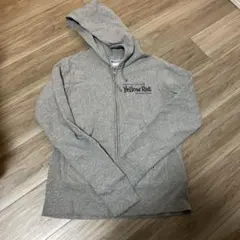 イエローラット yellow rat 裏起毛パーカ グレー サイズS