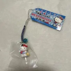 ご当地キティ 滋賀限定 琵琶湖 鳥人間 バージョン ハローキティ 根付け