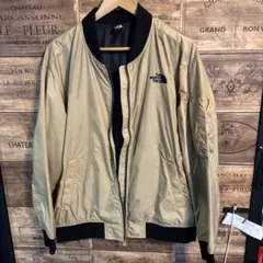 THE NORTH FACE ベージュ ボンバージャケット XL