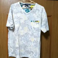 CONFIRM 花柄 Tシャツ Lサイズのサムネイル