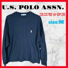 U.S. POLO ASSN. ロゴ ロンT カットソー トップス M