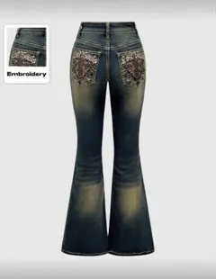 SHEIN ジーパン デニ厶 Y2K