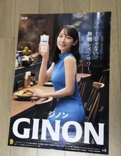 吉岡里帆 GINON ジノン ポスター 特大 B2 日比谷 NON姐ちゃん - メルカリ