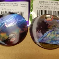 鬼滅の刃　義勇　アニメーション缶バッジ
