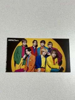 IMPACTors/King & Prince　厚紙