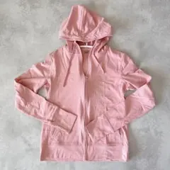 UNIQLO ユニクロ UVカットパーカー ピンク☆M