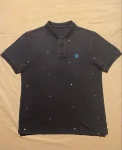 NIKE 風車ロゴ　ネイビー 星刺繍 ポロシャツ