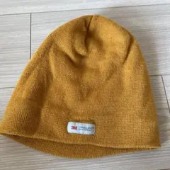 THINSULATE ニット帽 マスタード色 フリーサイズ