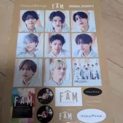 FAM オリジナルステッカーB・フォトブック・フォトカードセット