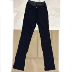 ネイビー スリムフィットパンツ 160cm