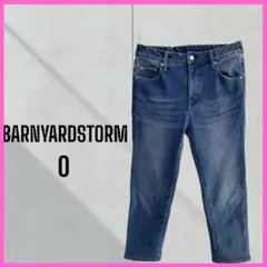 [バンヤードストーム] ストレッチ　スリムデニムパンツ　裏起毛　あったか　未使用