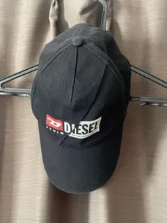 DIESEL ブラックデニムキャップ