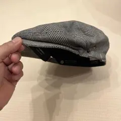 BURBERRY BLACK LABEL チェック柄 ハンチング帽
