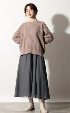 ozoc チュールスカート　オゾック　Mサイズ　38 マタニティ