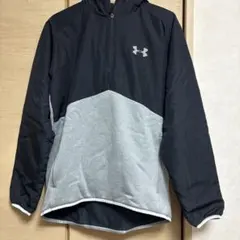 Under Armour フード付きジャケット ブラック/グレー