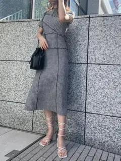 snidel メローデザインワンピース　Mサイズ
