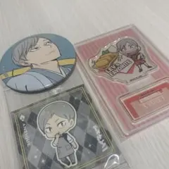 新品 ハイキュー！！ ANTIQUEコラボシール＆アクリルスタンド 灰羽リエーフ