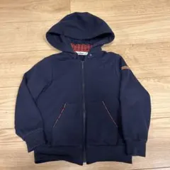 familiar フード付きパーカー 110cm ネイビー