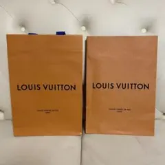 ルイヴィトン 紙袋 ショップ袋　2枚セット