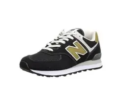 New Balance スニーカー ブラック/ゴールド 箱付き