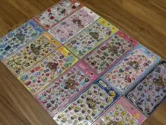 プチドロップステッカー　ディズニー　カービィ　マーベル　ムーミン　22種セット プチドロップステッカー ディズニー カービィ マーベル ムーミン 22種