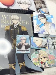 WINDBREAKER 梶蓮 クリアファイル シール グッズ セット