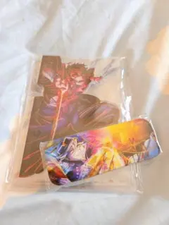 鬼滅の刃　ウェブショップくじ　獪岳　アクスタ　童磨　缶バッジ　セット