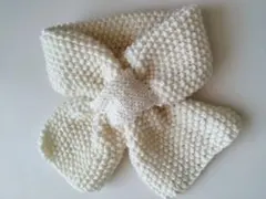 ハンドメイド　リボンマフラー