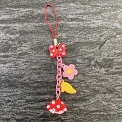 ミニーマウス チェーンストラップ