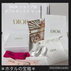 ♦️お買い得♦️DIORギフトBOX 、ショップ袋、ポーチ 、リボン合計10点セット
