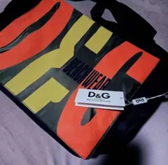 新品タグ付DOLCE&GABBANAショルダーD&Gメッセンジャーバッグ巨大ロゴのサムネイル