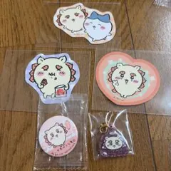 ちいかわ シーサー ステッカー 缶バッジ アクリルキーホルダー