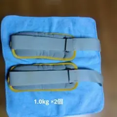 調節可能　アングルウェイト 手足両用 1.0kg ×2 　説明付き