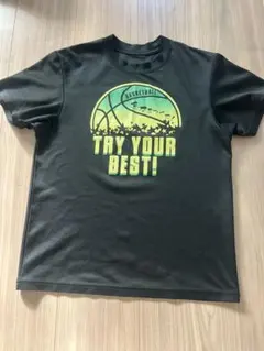 バスケットボール Tシャツ 140cm TRY YOUR BEST!