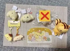ポムポムプリン ぬいぐるみ・マスコット 7点セット