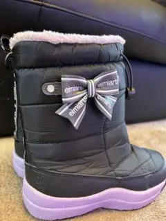 美品　アリサスノーブーツ　Lサイズ　21cm〜22cm ラベンダー