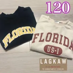 大人気❤️長袖 トレーナー 2枚セット 120