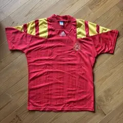 美品　スペイン代表　サッカーユニフォーム　1992 adidas