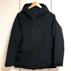 ユニクロ✨ハイブリッドダウン Mサイズ 黒 フード付き