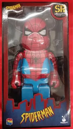 新品未開封品 スパイダーマン 400% ハッピーくじ　SP賞 スパイダーマン 400% ベアブリック SP賞 ハッピーくじ - メルカリ